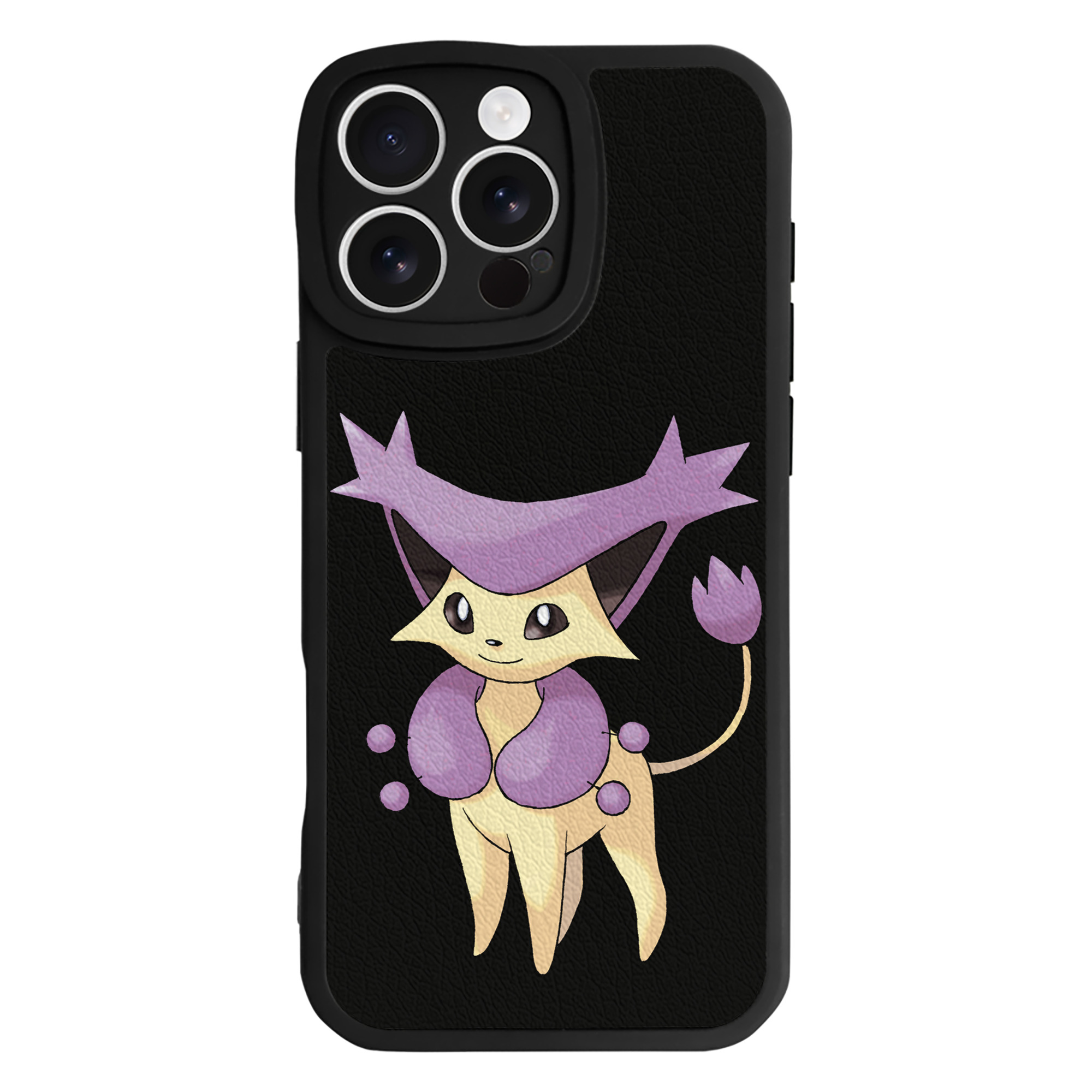 （画像用） ポケットモンスター Pokémon 【iPhone 16シリーズ対応】シリコンスマホケース（レザー調） 材質：シリコン
